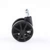 2.5-inch hollow base casters with a load capacity of 30KG quiet rollers for home office furniture cabinets handcart rotation and rigid options