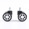 2.5-inch PU office chair casters 30KG load bearing capacity wheels quiet rolling and floor protection suitable for home office furniture gaming chair casters
