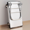 Steel plate trolleys, silent trolleys, flatbed trolleys, household folding small trailers, warehouse handling trolleys, heavy A trolleys Metal plate cart