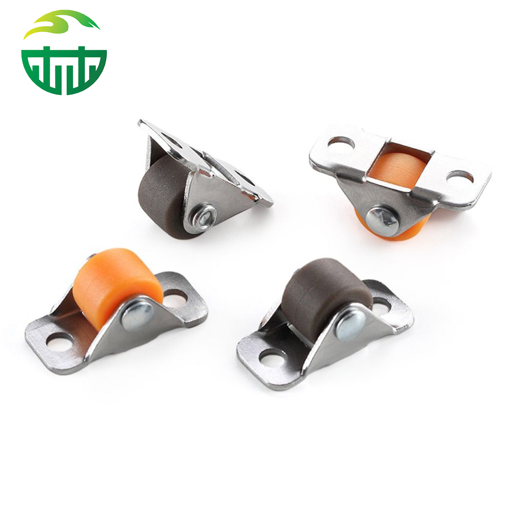 0.5-Inch Directional Furniture Casters for Drawers, Trays, Trash Cans, Storage Boxes, and Laundry Baskets