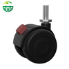 Silent & Durable 2-Inch TPE Office Chair Casters
