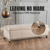 The spherical casters of the furniture can rotate smoothly at 360°. High-quality spherical casters protect the floor from slipping. 1.5-inch and 2-inch ones come with brakes