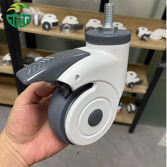 Universal Medical Caster - TPR Silent Wheels for Hospital Beds & Beauty Devices