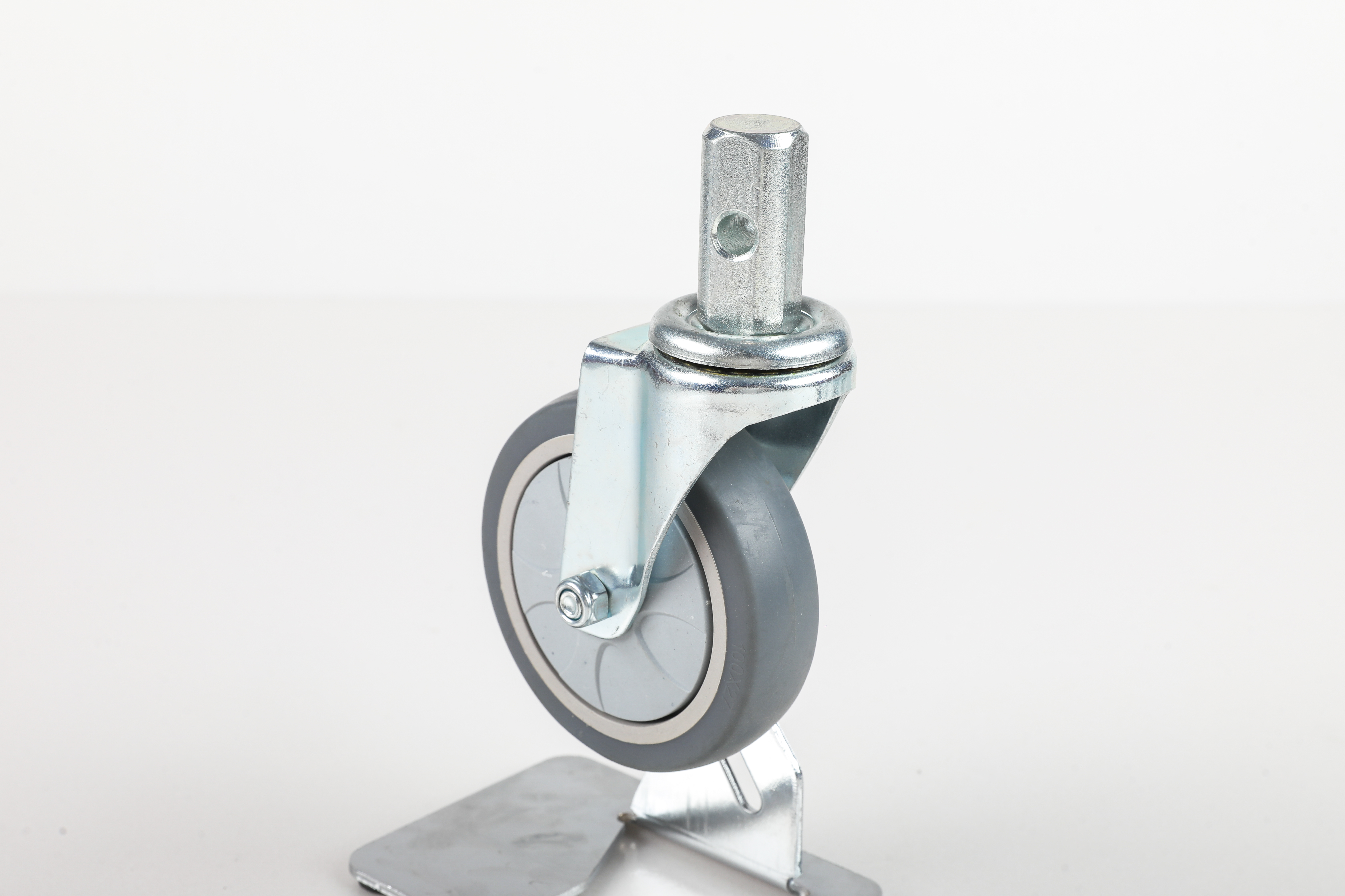 Medium-sized Industrial Gray Surface Gold Diamond Wheel 2inch 3 Inch 4 Inch 5 Inch Trolley TPR Caster Wheels