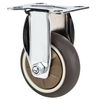 2 Inch Gray Chrome Plating Furniture Castors Wheel Furniture Fittings Rotating Wheel Caster 