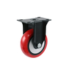 2.5/3/4/5-inch medium and light industrial casters, mechanical casters, polyurethane industrial casters, anti-static industrial casters, 4-inch 120kg medium casters, with brakes