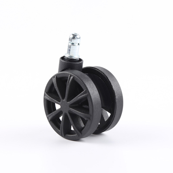 2.5-inch hollow base casters with a load capacity of 30KG quiet rollers for home office furniture cabinets handcart rotation and rigid options