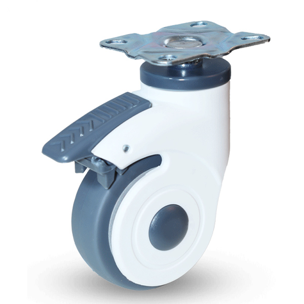 Hospital Bed Casters Replacement Wheels for Hospital Beds 4 inch Bed Wheels Hospital Bed Casters Supplies Flat Without brake