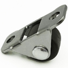 0.5inch universal soft rubber TPR small casters, electronic instrument micro small wheels, furniture PP flat invisible casters, small furniture wheels, invisible pulleys, silent wheels, tray rollers,