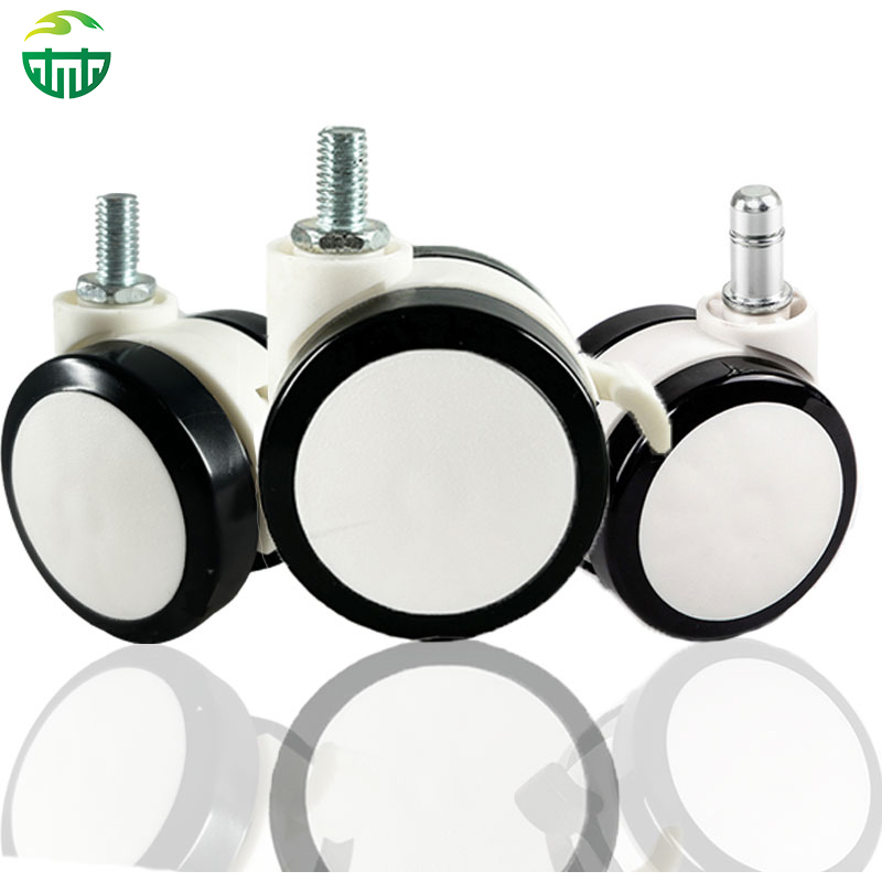 High-Quality Polyurethane Furniture Wheel with Low Noise And Total Lock Double Wheel