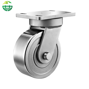  4/5/6/8 Inch Extra Heavy Duty Forged Steel Caster Wheels – Industrial Trolley, Cart, Equipment Casters