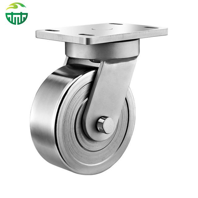 4/5/6/8 Inch Extra Heavy Duty Forged Steel Caster Wheels – Industrial Trolley, Cart, Equipment Casters