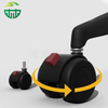 Silent & Durable 2-Inch TPE Office Chair Casters