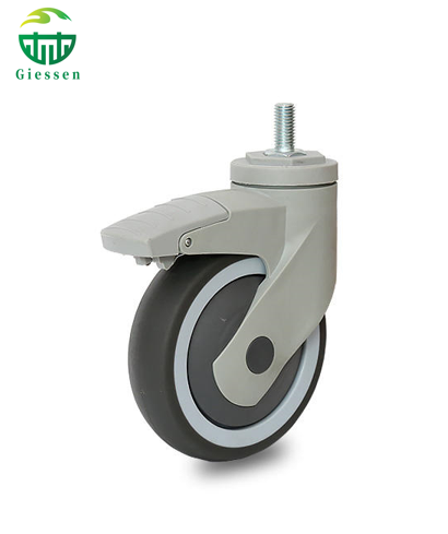 Medical Grade TPR Caster Wheels Suitable for Hospital Beds 3/4/5 Inch