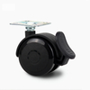  Hospital Medical Bed Casters PVC Twin-Wheel Medical Casters