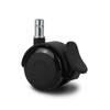  Hospital Medical Bed Casters PVC Twin-Wheel Medical Casters