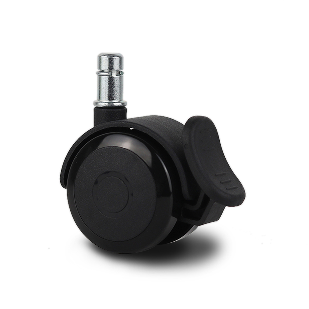 Hospital Medical Bed Casters PVC Twin-Wheel Medical Casters