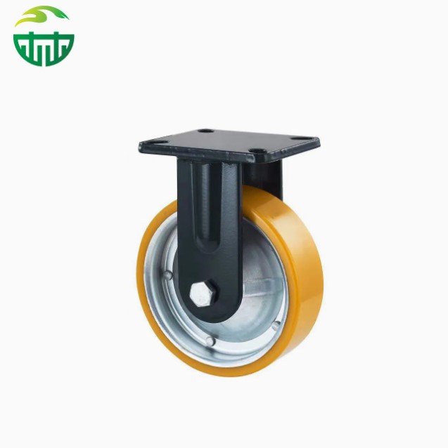 Heavy Duty PU Steel Core Casters – Swivel & Locking 4/5/6/8 Inch Wheels
