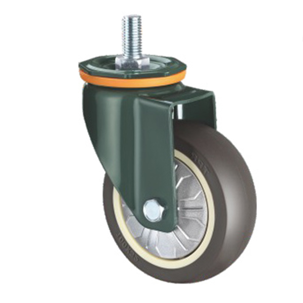 Medium Duty TPR Casters Swivel, Fixed & Brake Wheels for Luggage, Carts & Furniture