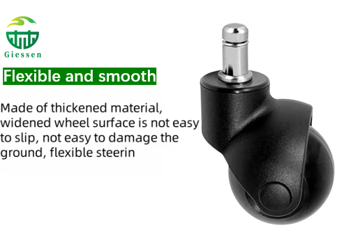 New Commercial 2inch PU Spherical Office Chair Furniture Casters