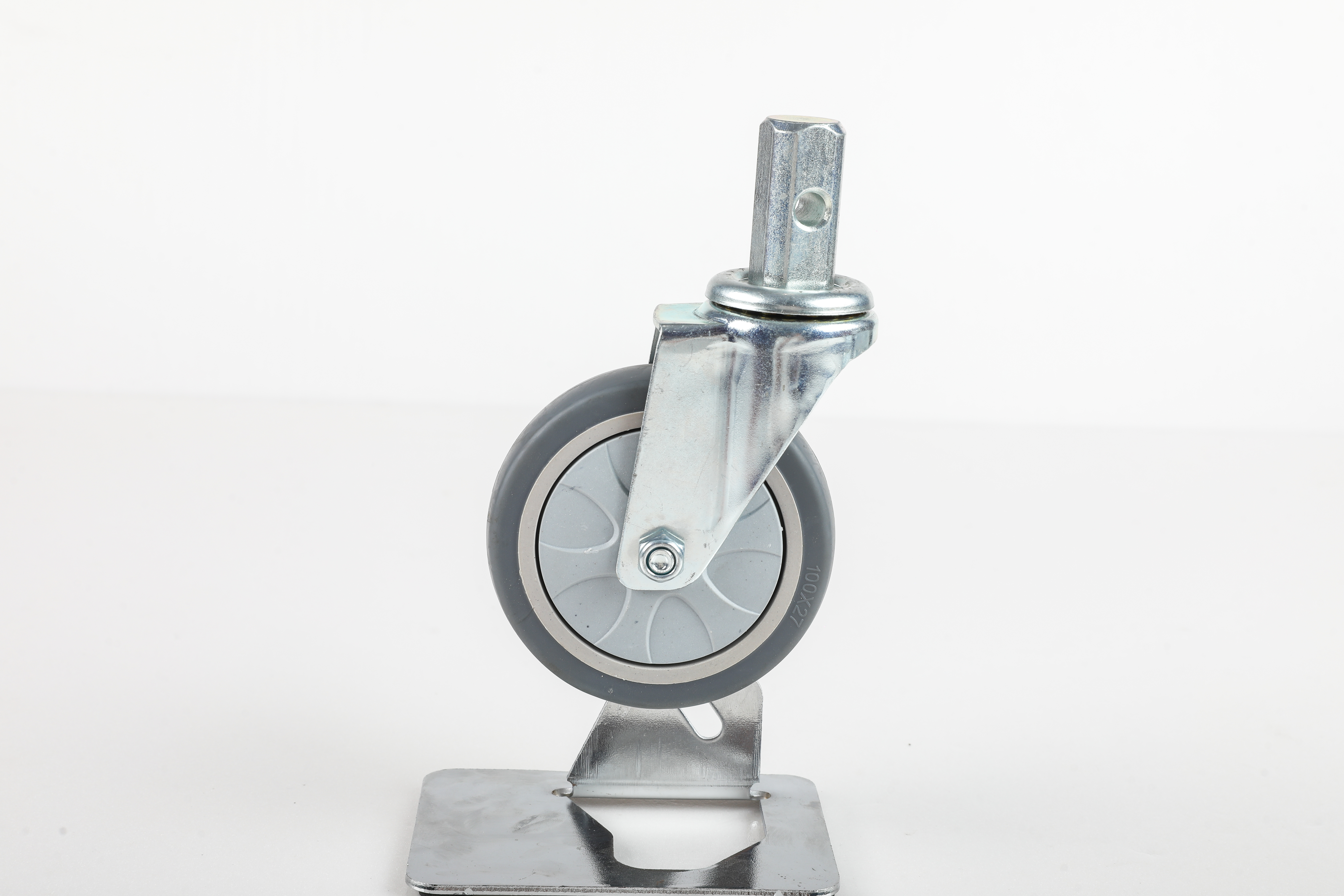 Medium-sized Industrial Gray Surface Gold Diamond Wheel 2inch 3 Inch 4 Inch 5 Inch Trolley TPR Caster Wheels