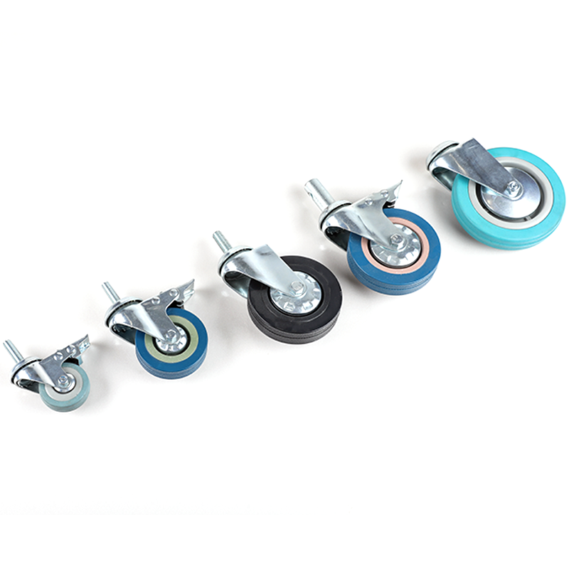 PVC Caster Wheels for Light Duty Equipment | Durable, Economical, And Chemical Resistant Casters
