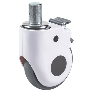 5 Inch Hospital Bed Casters Threaded Brake Replacement Wheels Forcaster Medical Supplies Inserted Style