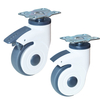 Hospital Bed Casters Replacement Wheels for Hospital Beds 4 inch Bed Wheels Hospital Bed Casters Supplies Flat Without brake