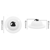 Wholesale of hole-free adhesive ball wheels, universal wheels, small wheels, light casters, high load-bearing capacity, silent mobile furniture ball wheels, and daily tool mobile round ball wheels