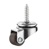 0.5inch universal soft rubber TPR small casters, electronic instrument micro small wheels, furniture PP flat invisible casters, small furniture wheels, invisible pulleys, silent wheels, tray rollers,
