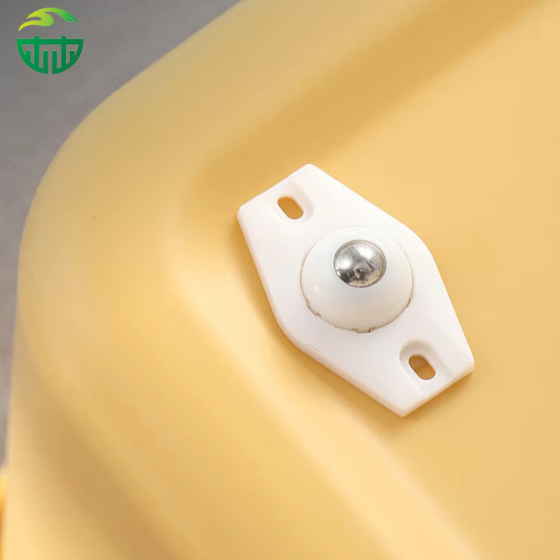 Adhesive Swivel Caster Wheels – 360° Rotating Stainless Steel Ball Casters for Furniture, Cabinets, Trash Cans, Boxes