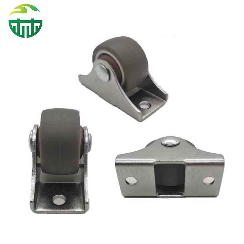 0.5-Inch Ultra-Quiet Nylon Directional Drawer Casters for Cabinets, Furniture, and Mini Wheels