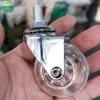 2/2.5/3 Inch Transparent PU Office Chair Caster Wheels Universal Furniture Casters
