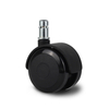  Hospital Medical Bed Casters PVC Twin-Wheel Medical Casters