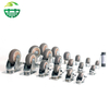 Mini Thermoplastic Rubber Swivel Caster Wheels Low Noise for Trolley Laundry Home Use