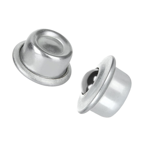 ODM 1-Inch Carbon Steel Ball Transfer Bearing with Caster Base for Conveyors & Roller Supports