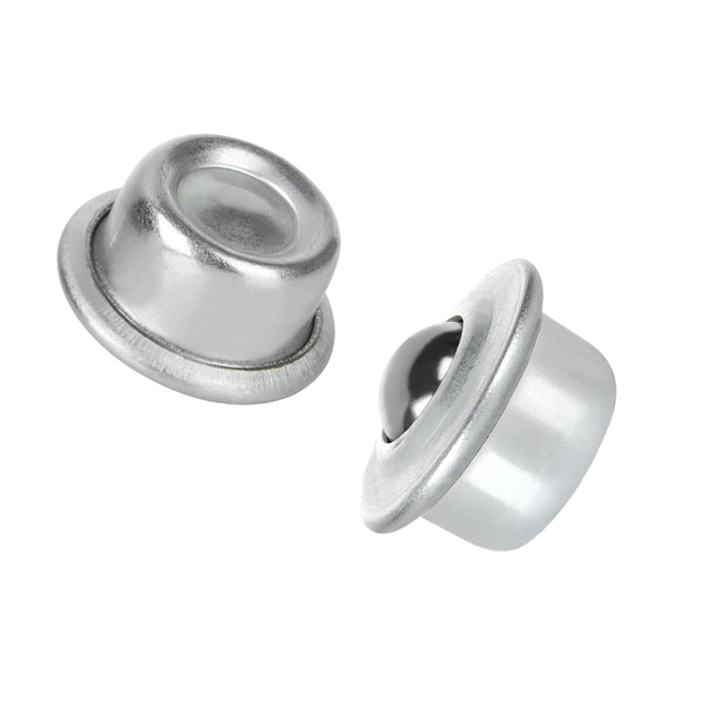 ODM 1-Inch Carbon Steel Ball Transfer Bearing with Caster Base for Conveyors & Roller Supports