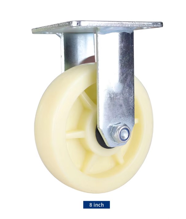 ODM Industrial Heavy Duty Swivel Dual Brake Nylon & PP Custom Trolley Wheels