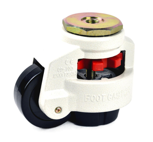 40f 60f 80f 100f 120f 150f Leveling Caster Wheels Supporting Foot Horizontal Adjustment Casters Wheel