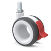 2.5-inch and 3-inch hollow casters medical equipment silent casters beauty instrument casters new type of office desks and chairs hollow casters nylon PU silent casters anti-static casters