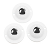 Wholesale of hole-free adhesive ball wheels, universal wheels, small wheels, light casters, high load-bearing capacity, silent mobile furniture ball wheels, and daily tool mobile round ball wheels