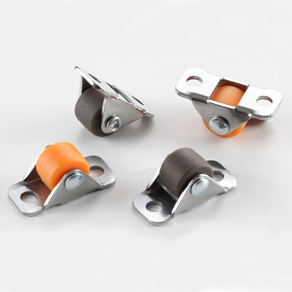 0.5inch universal soft rubber TPR small casters, electronic instrument micro small wheels, furniture PP flat invisible casters, small furniture wheels, invisible pulleys, silent wheels, tray rollers,
