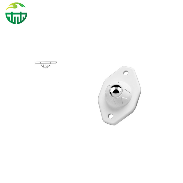 Adhesive Swivel Caster Wheels – 360° Rotating Stainless Steel Ball Casters for Furniture, Cabinets, Trash Cans, Boxes