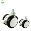 High-Quality Polyurethane Furniture Wheel with Low Noise And Total Lock Double Wheel