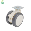 High-Quality Polyurethane Furniture Wheel with Low Noise And Total Lock Double Wheel