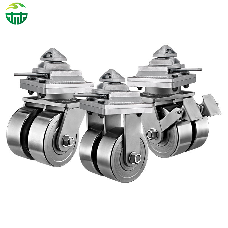 Heavy Duty Container Caster Wheels – Industrial ISO Container Moving Wheels for High-Load Sea Transport