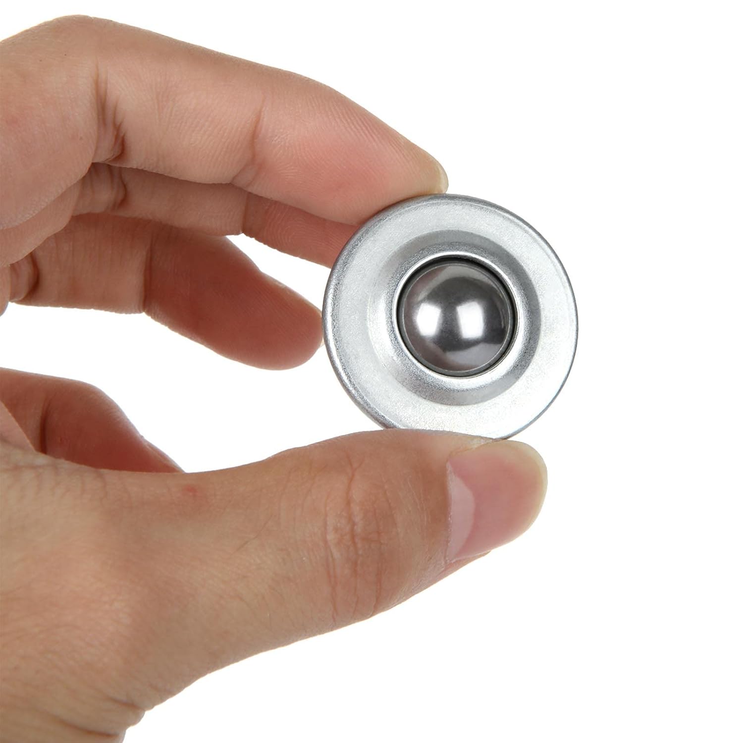 ODM 1-Inch Carbon Steel Ball Transfer Bearing with Caster Base for Conveyors & Roller Supports