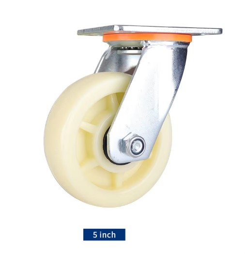 ODM Industrial Heavy Duty Swivel Nylon PP Customizable Trolley Wheels