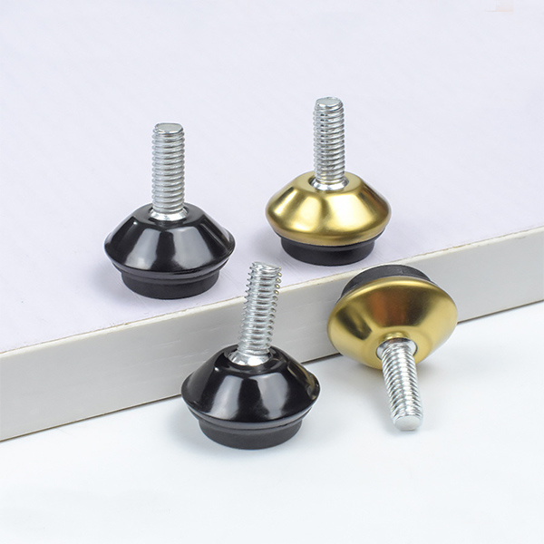 Metal threaded adjustable feet adjustable table and chair mat feet adjustable feet screw feet shelf feet furniture mat feet M6 M8 M10 metal mat feet Adjustable support feet
