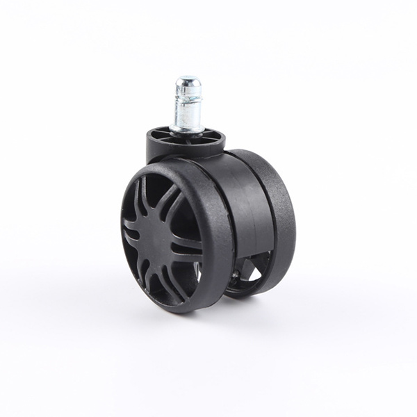 2.5-inch hollow base casters with a load capacity of 30KG quiet rollers for home office furniture cabinets handcart rotation and rigid options